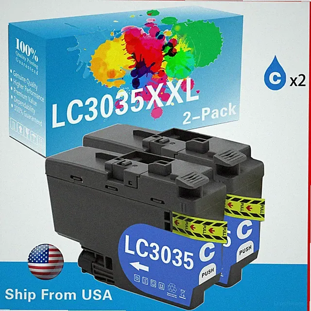2PK Brother LC3035 Ink Cartridge for MFC-J995DWXL MFC-J995DW Printers