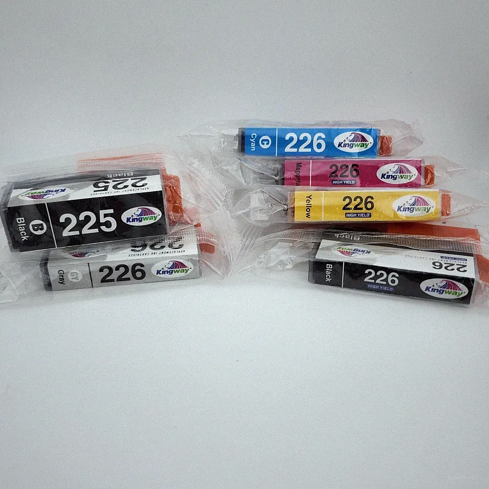 Kingway Canon 225 226 Ink Cartridges High Yield – Sealed No Box – Choose Color