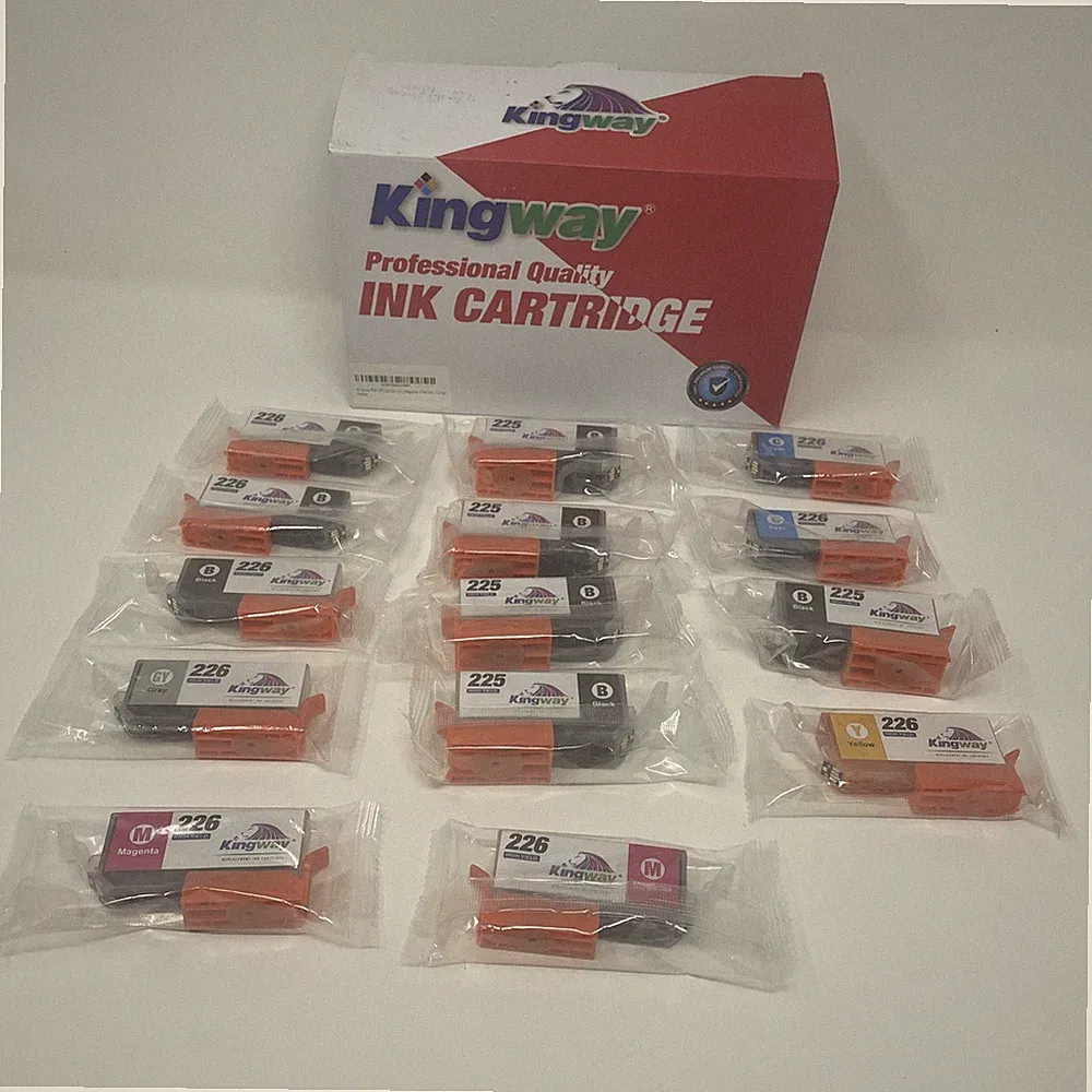 Kingway Compatible Ink Cartridge PGI-225 CLI-226 Canon PIXMA MG5320 FREE Shippng